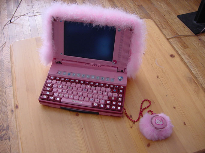 Laptop dla blondynek [.jpg]
